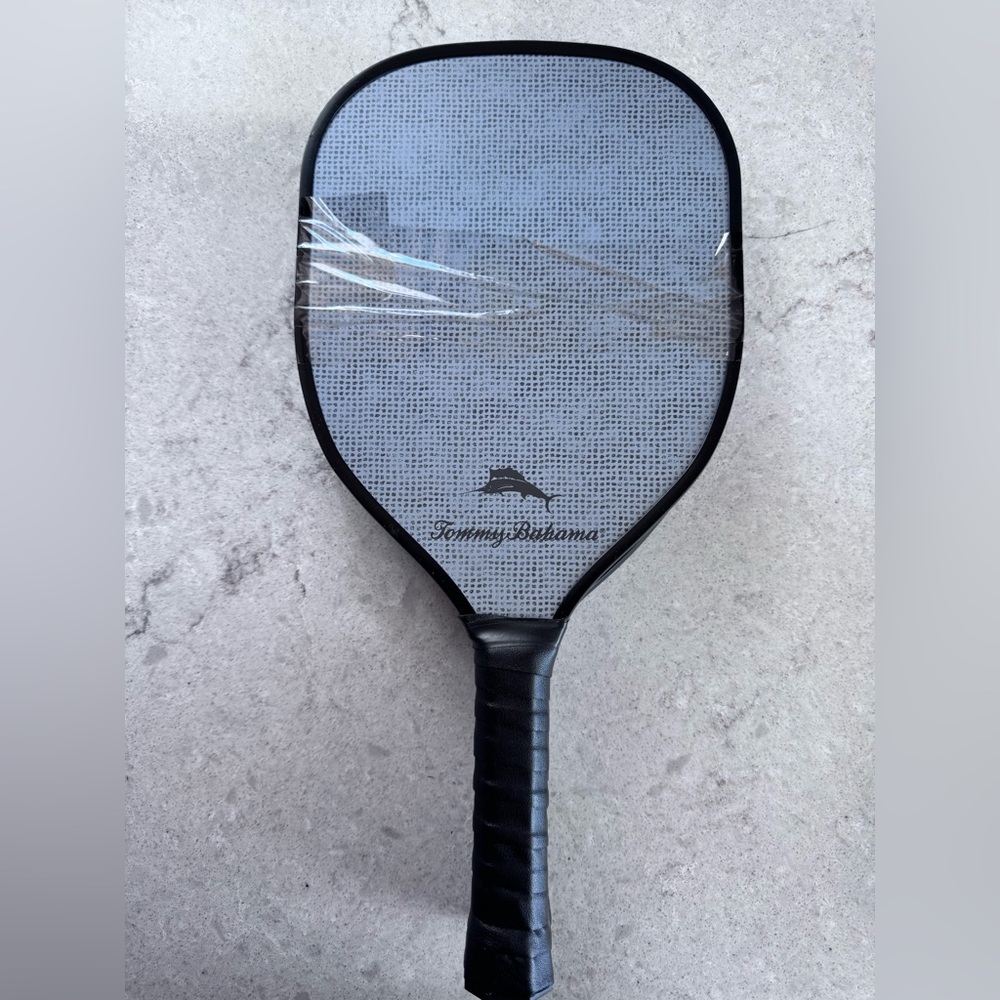Tommy Bahama Black and Gray Pickle Ball Paddle-2